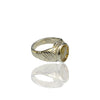 Natural Citrine Silver Ring 5.33 Ct