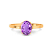 Amethyst Panchdhatu Ring R41