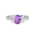 Amethyst Sterling Silver Ring R53