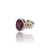 Natural natural ruby manik silver ring 8.14ct — lab certified Click Gems