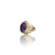 Natural amethyst katela silver ring 6.42ct — lab certified Click Gems
