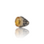 Natural citrine sunela silver ring 13.38ct — lab certified Click Gems