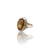 Natural citrine sunela silver ring 3.66ct — lab certified Click Gems