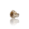 Natural citrine sunela silver ring 3.60ct — lab certified Click Gems