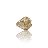 Natural Citrine Silver Ring 9.65 Ct — side view, lab certified natural citrine sunela