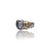 Natural Ceylon blue sapphire neelam silver ring — lab certified Click Gems