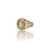 Natural yellow sapphire pukhraj silver ring 4.00ct — lab certified Click Gems