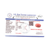 Natural Red Coral 3.85Ct — natural red coral moonga gemstone view 5