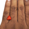 Natural Red Coral 4.60Ct — natural red coral moonga gemstone view 4