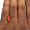 Natural Red Coral 5.05Ct — natural red coral moonga gemstone view 4