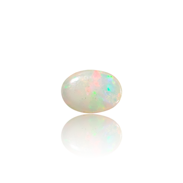 Natural Ethiopian Opal 1.42Ct — side view, lab certified natural Ethiopian opal