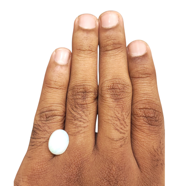 Natural Ethiopian Opal 4.01Ct — natural Ethiopian opal gemstone view 4