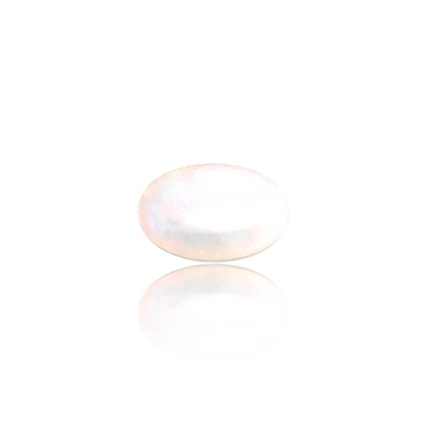 Natural Ethiopian Opal 5.18Ct — side view, lab certified natural Ethiopian opal