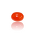 Natural carnelian aqiq silver gemstone 7.11ct — lab certified Click Gems