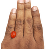 Natural Carnelian Aqiq 7.11Ct — natural carnelian aqiq gemstone view 4