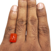 Natural Carnelian Aqiq 9.25Ct — natural carnelian aqiq gemstone view 4