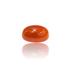 Natural Carnelian Aqiq 9.55Ct — close up detail, authentic carnelian aqiq silver gemstone