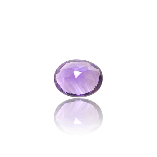 Natural Amethyst 2.55Ct — side view, lab certified natural amethyst katela