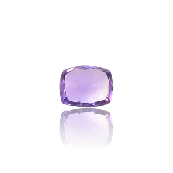 Natural Amethyst 2.77Ct — side view, lab certified natural amethyst katela