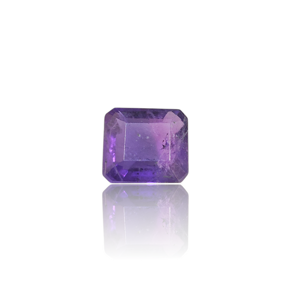 Natural amethyst katela silver gemstone 6.28ct — lab certified Click Gems