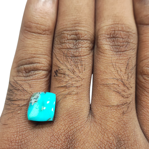 Natural Irani Fairoos 7.00Ct — natural Irani firoza turquoise gemstone view 4