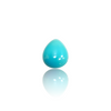 Natural American firoza turquoise silver gemstone 2.80ct — lab certified Click Gems