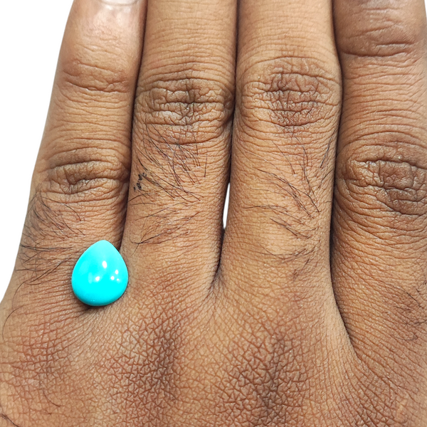 Natural American Fairoos 2.80Ct — natural American firoza turquoise gemstone view 4