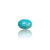 Natural American firoza turquoise silver gemstone 3.41ct — lab certified Click Gems