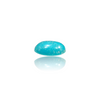 Natural American Fairoos 3.41Ct — close up detail, authentic American firoza turquoise silver gemstone