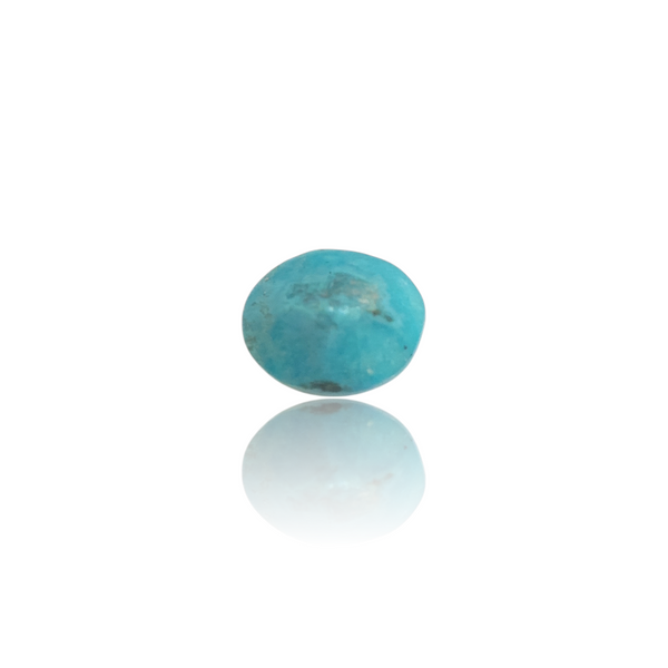 Natural American Fairoos 5.79Ct — side view, lab certified natural American firoza turquoise