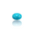 Natural American firoza turquoise silver gemstone 6.38ct — lab certified Click Gems