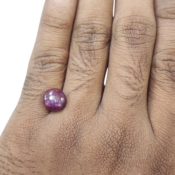 Natural Ruby Uncut 7.00Ct — natural natural ruby manik gemstone view 4
