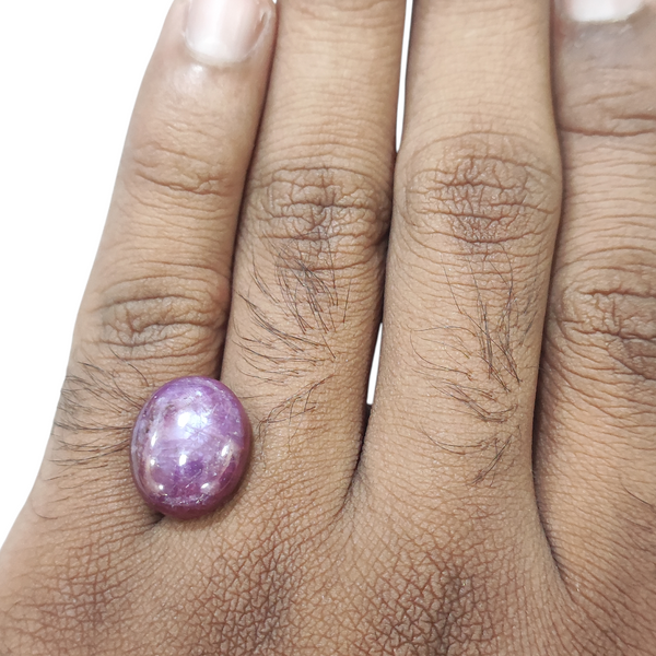 Natural Ruby Uncut 20.44Ct — natural natural ruby manik gemstone view 4