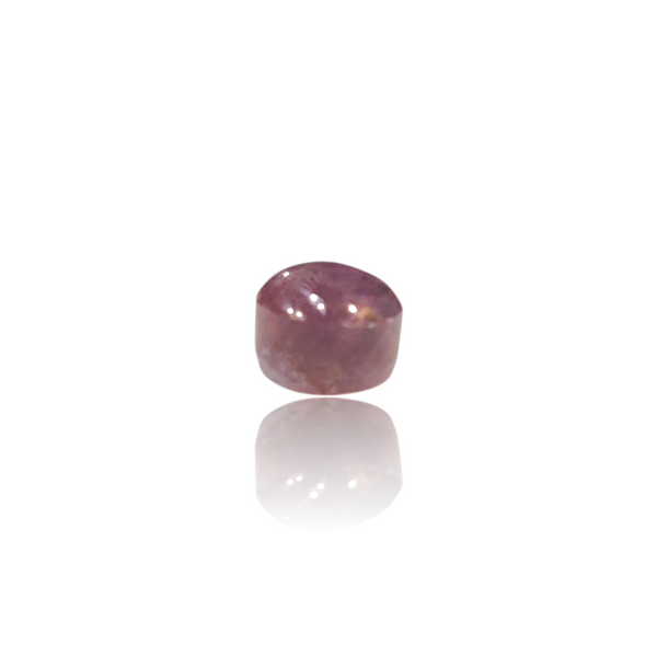 Natural Star Ruby 4.20Ct — close up detail, authentic natural ruby manik silver gemstone