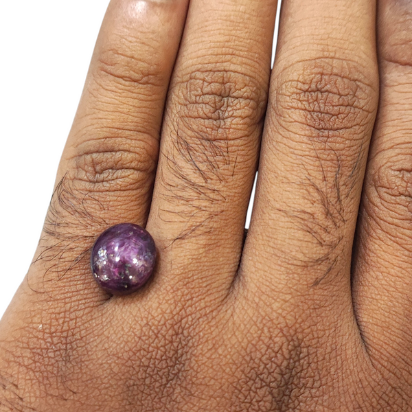 Natural Star Ruby 11.09Ct — natural natural ruby manik gemstone view 4