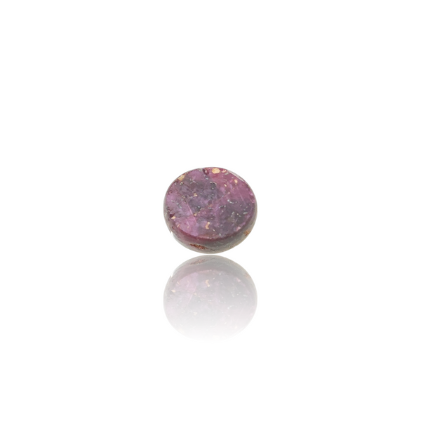 Natural Star Ruby 13.02Ct — side view, lab certified natural natural ruby manik