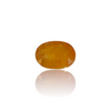Natural yellow sapphire pukhraj silver gemstone 9.20ct — lab certified Click Gems