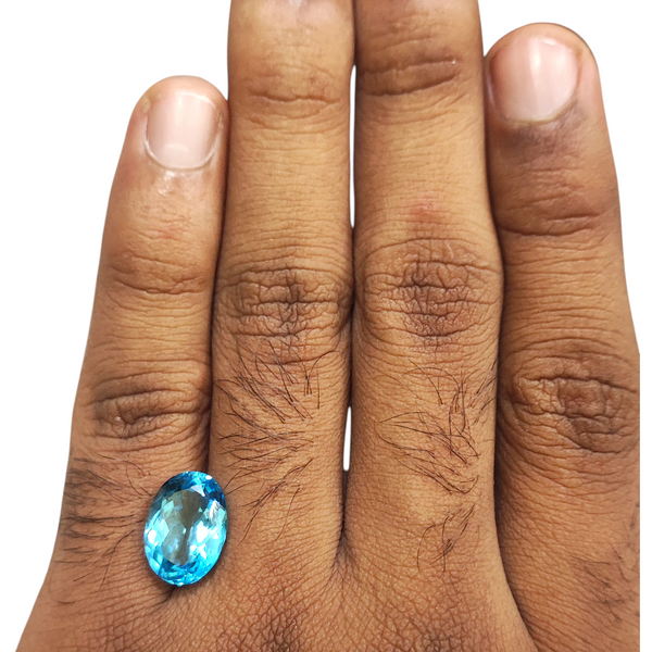 Natural Blue Topaz 9.00Ct