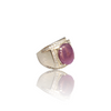 Natural Ruby Silver Ring 9.05 Ct