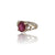 Natural Ruby Silver Ring 2.03 Ct