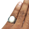 Natural Opal Silver Ring 5.19 Ct