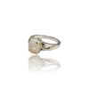 Natural Opal Silver Ring 0.73 Ct