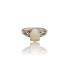 Natural Opal Silver Ring 0.73 Ct