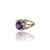 Natural Amethyst Ladies Silver Ring 2.70 Ct