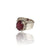 Natural Ruby Silver Ring 9.00 Ct