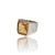 Natural Citrine Silver Ring 7.55 Ct