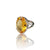 Natural Citrine Silver Ring 14.39 Ct