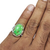 Natural Husaini Fairoos Silver Ring 10.00 Ct