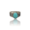 Natural American Fairoos Silver Ring 4.27 Ct