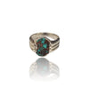 Natural Irani Fairoos Silver Ring 6.27 Ct